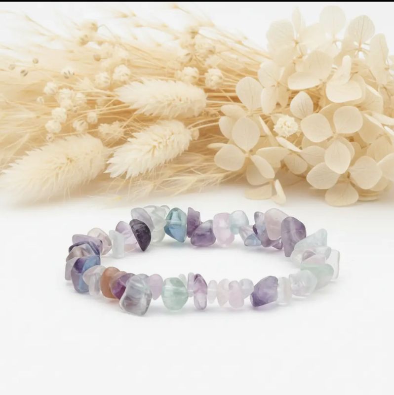 Fluoritt Armbånd