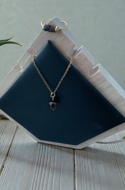 🌿 “Inner Strength – Tiger Eye Set