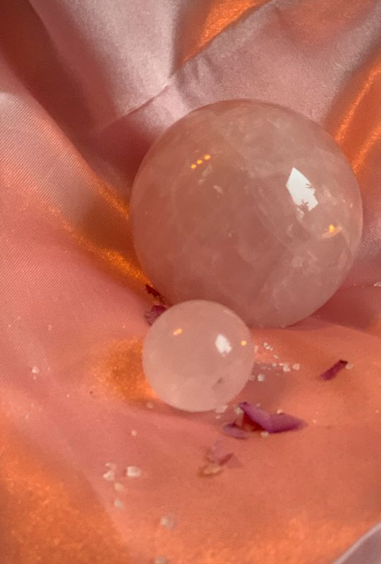 Rosenkvarts Kule Liten