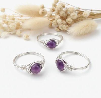 Calm Ametyst Ring