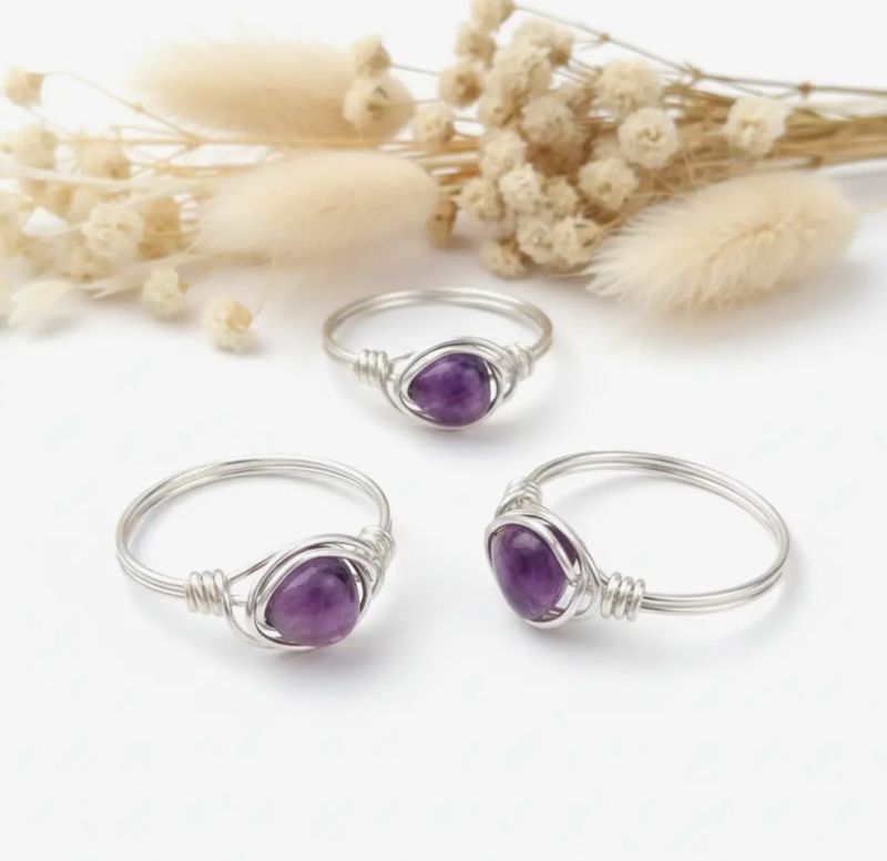 Calm Ametyst Ring