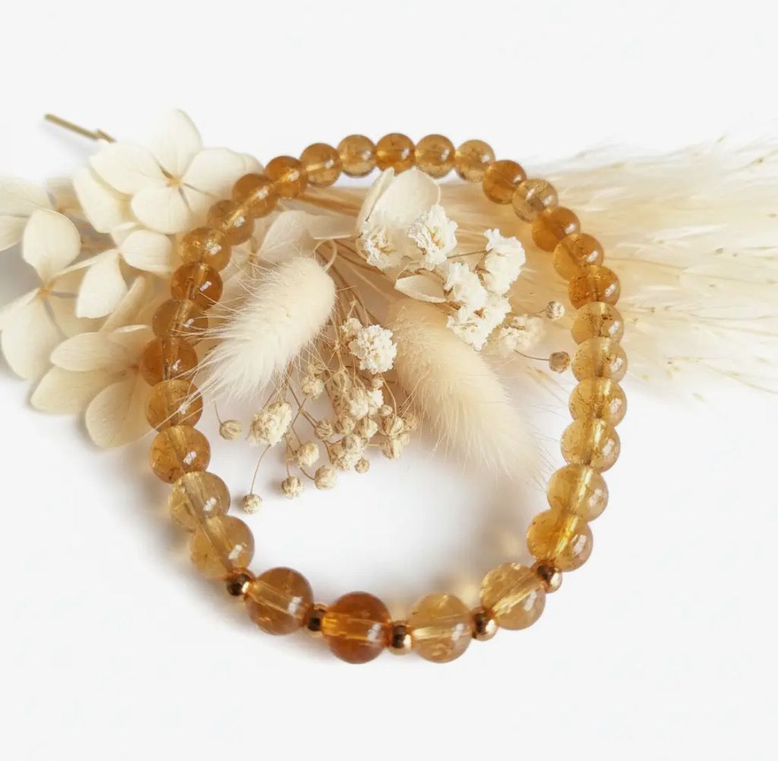 Golden Radiance Citrin Armband