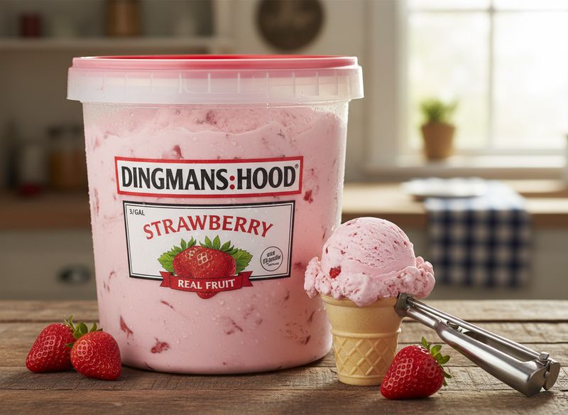 DINGMANS:HOOD 3/GAL STRAWBERRY