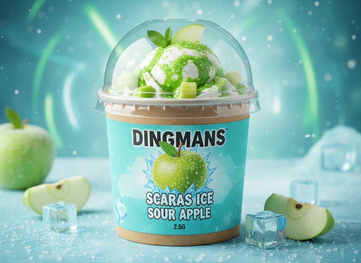 DINGMANS:SCARAS ICE SOUR APPLE 2.5G