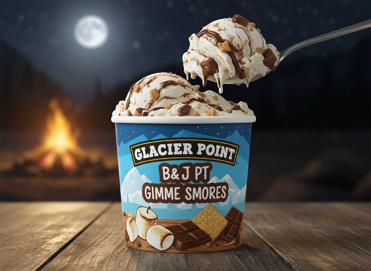 GLACIER POINT:B&J PT GIMME SMORES