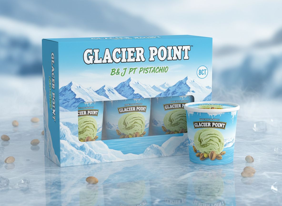 GLACIER POINT:B&J PT PISTACHIO 8CT