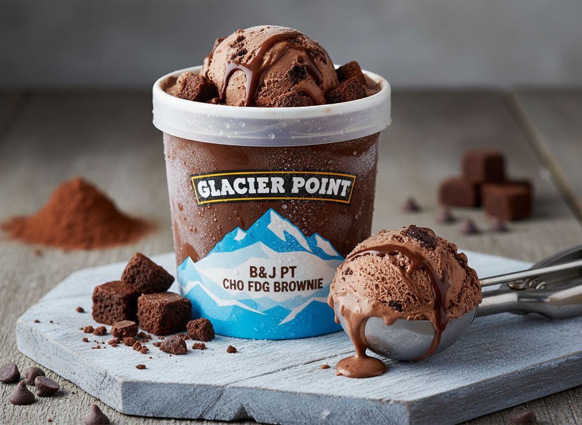 GLACIER POINT:B&J PT CHO FDG BROWNIE