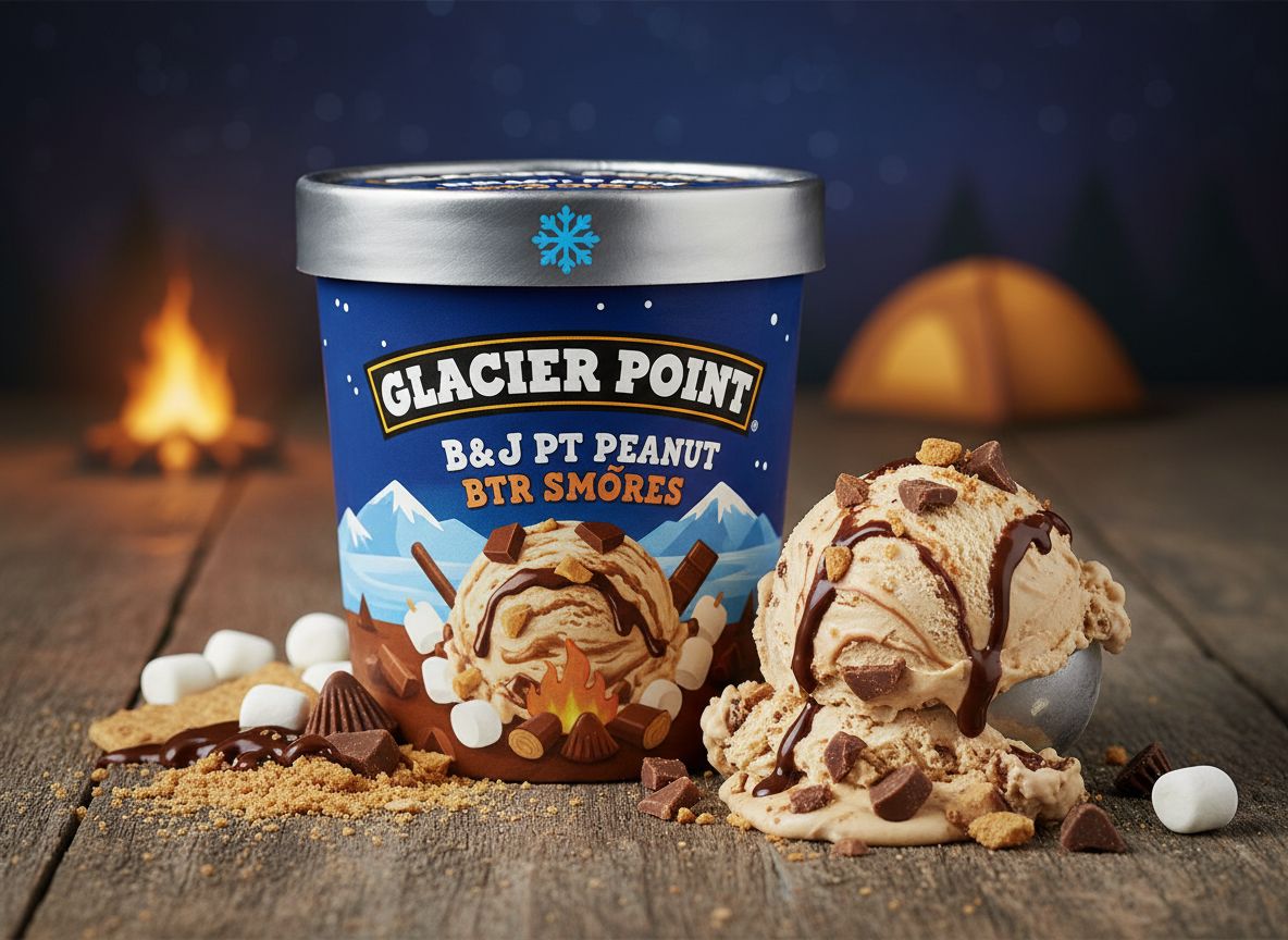GLACIER POINT:B&J PT PEANUT BTR SMORES