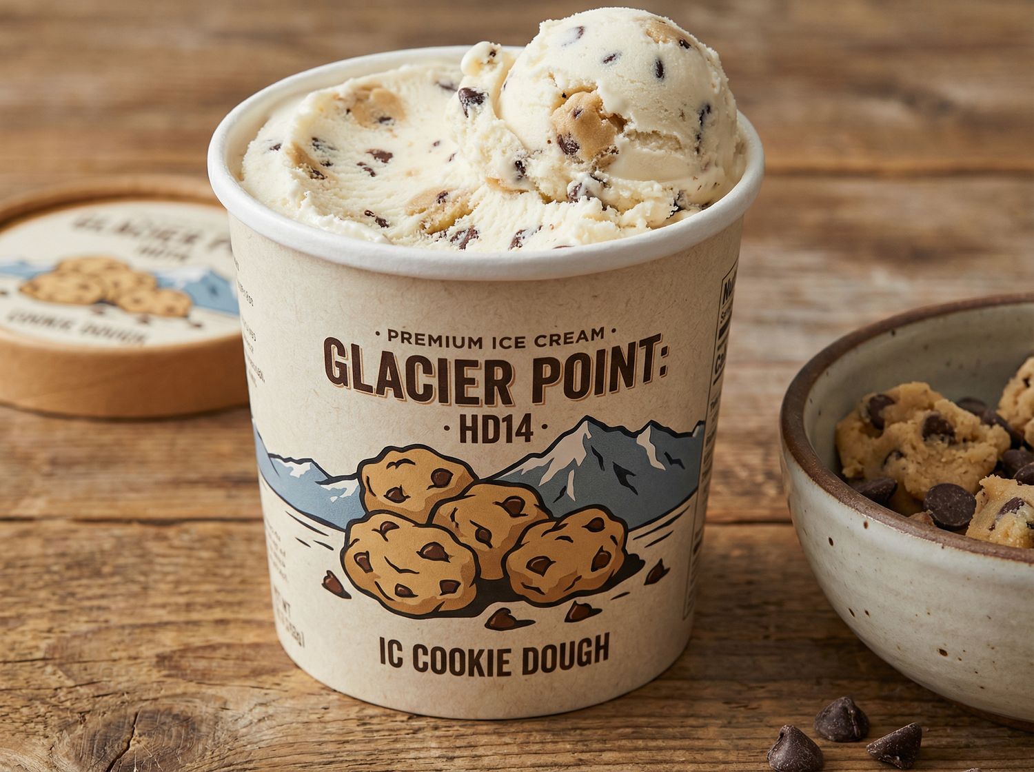 GLACIER POINT:HD14 IC COOKIE DOUGH