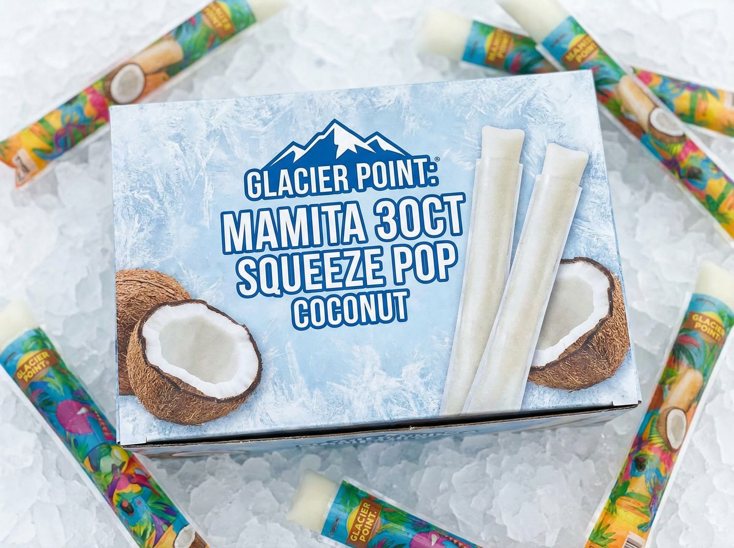 GLACIER POINT:MAMITA 30CT SQUEEZE POP COCONUT