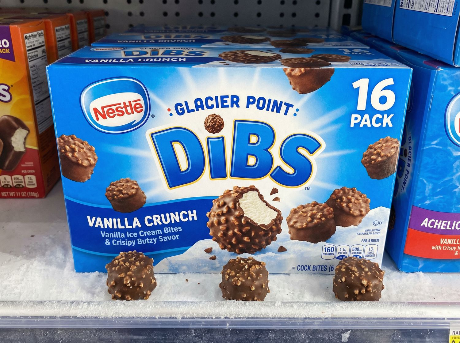 GLACIER POINT:NESTLE 16PK DIBS VAN CRUNCH