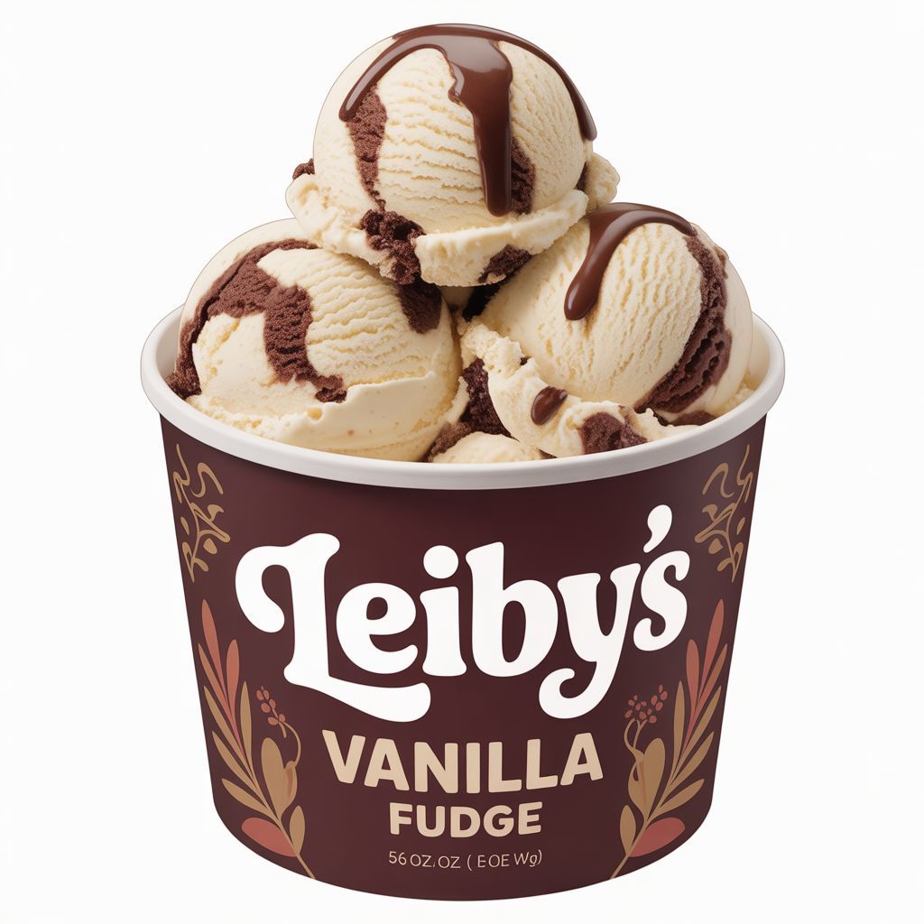 LEIBYS:LEIBY 56oz VANILLA FUDGE
