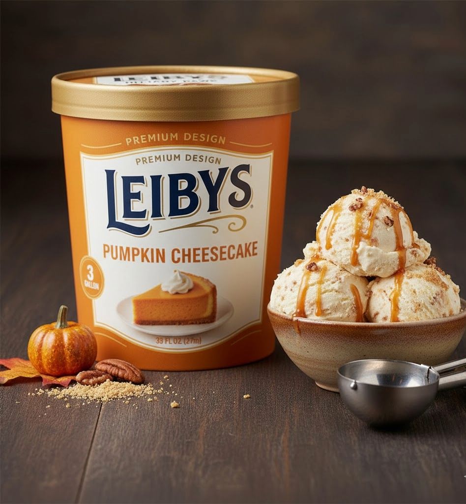 LEIBYS:LEIBYS 3/GAL PUMPKIN CHEESECAKE