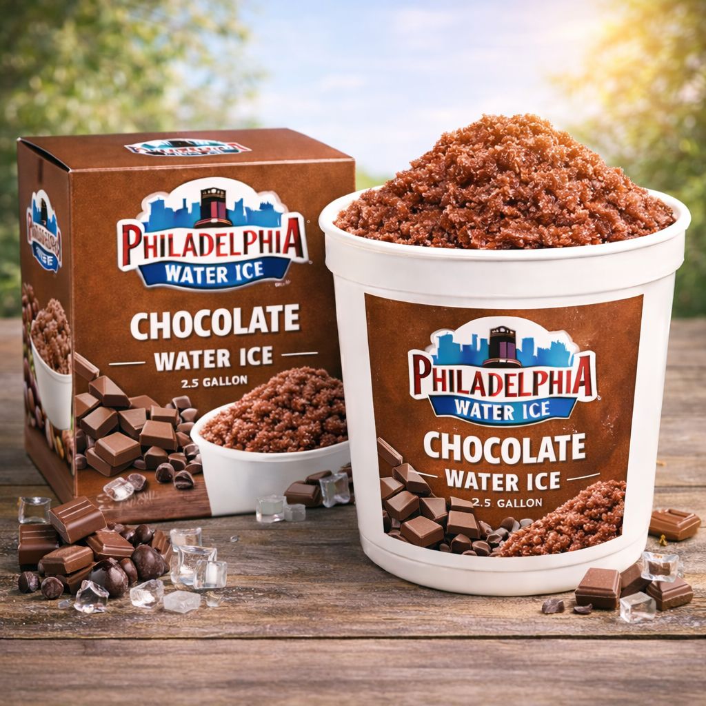 PHILADELPHIA WATER ICE:PWI 2.5GAL CHOCOLATE
