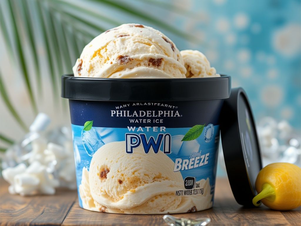 PHILADELPHIA WATER ICE:PWI 2.5GAL ISLAND BREEZE