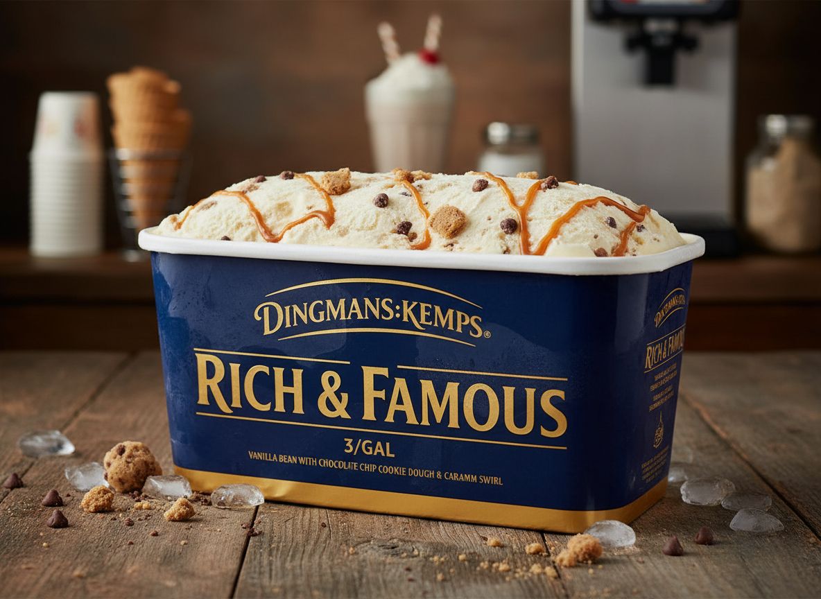 DINGMANS:KEMPS 3/GAL RICH & FAMOUS