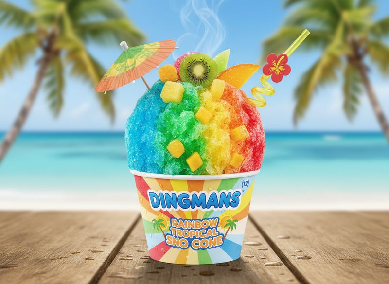 DINGMANS:RAINBOW TROPICAL SNO CONE (12)