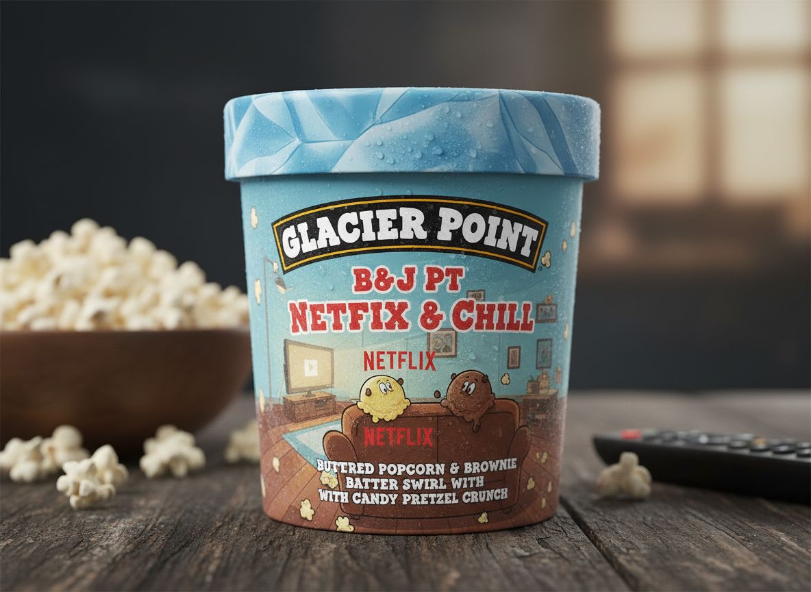 GLACIER POINT:B&J PT NETFLIX & CHILL