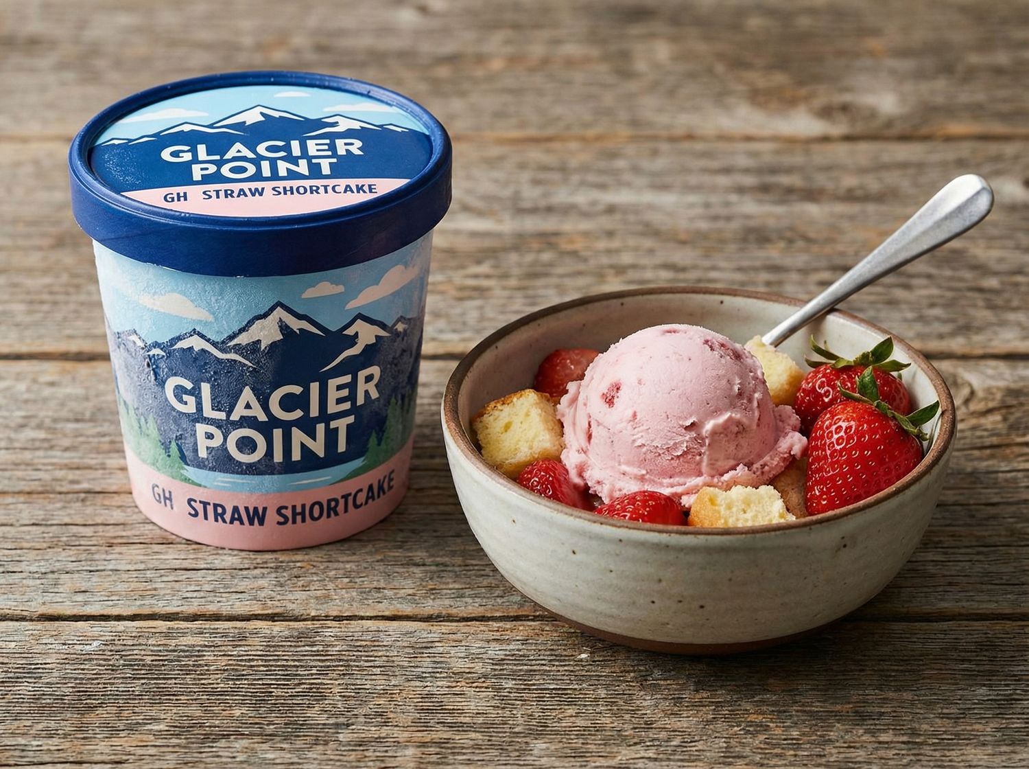 GLACIER POINT:GH STRAW SHORTCAKE