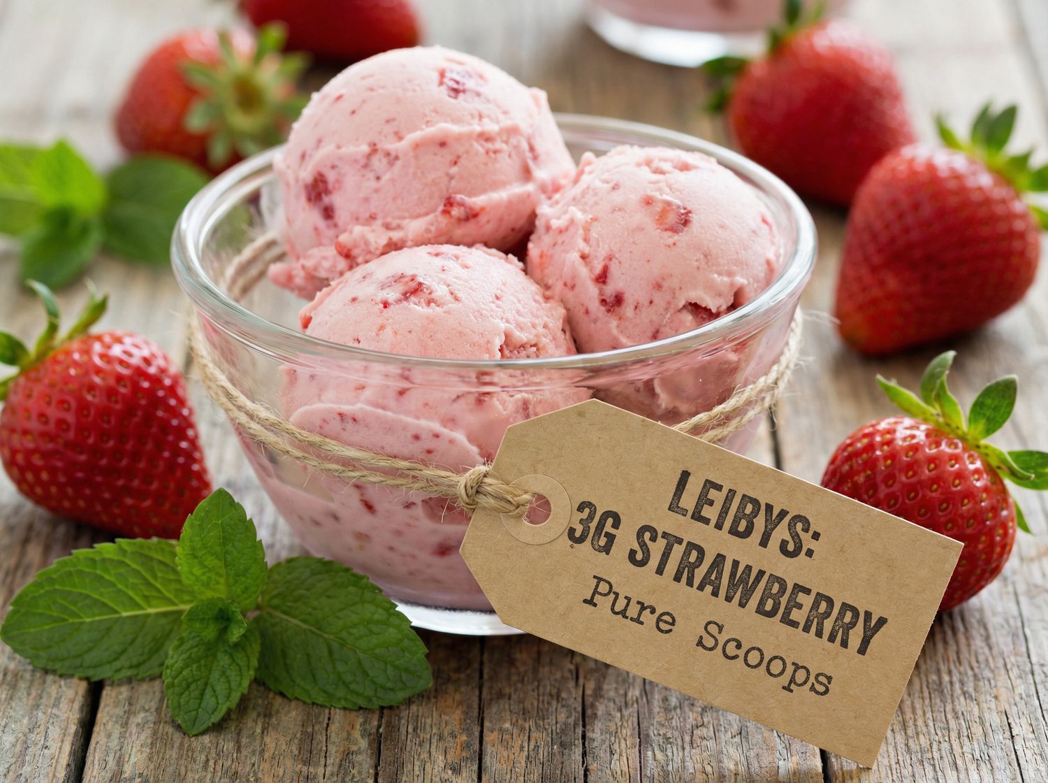LEIBYS:3G STRAWBERRY Pure Scoops