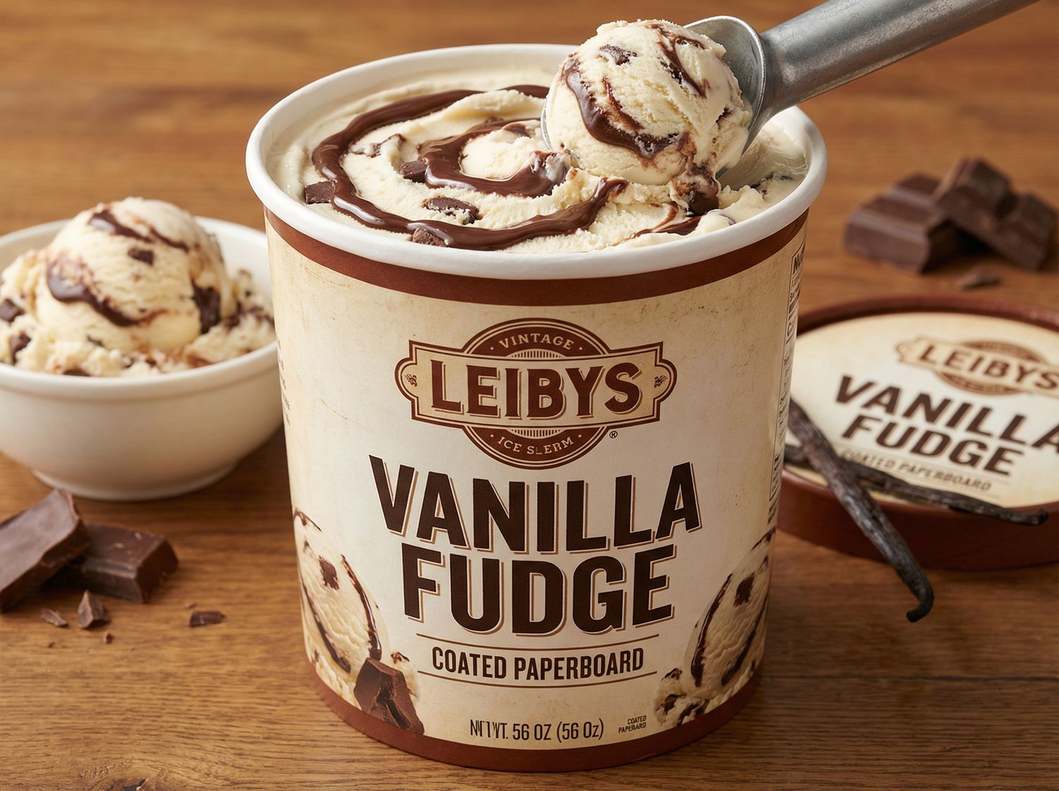 LEIBYS:56 OZ VANILLA FUDGE