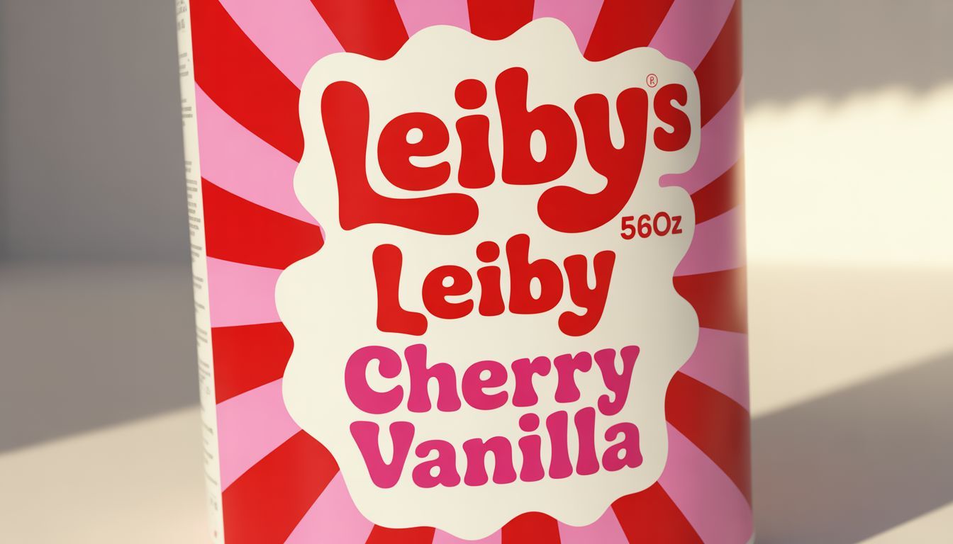 LEIBYS:LEIBY 56oz CHERRY VANILLA