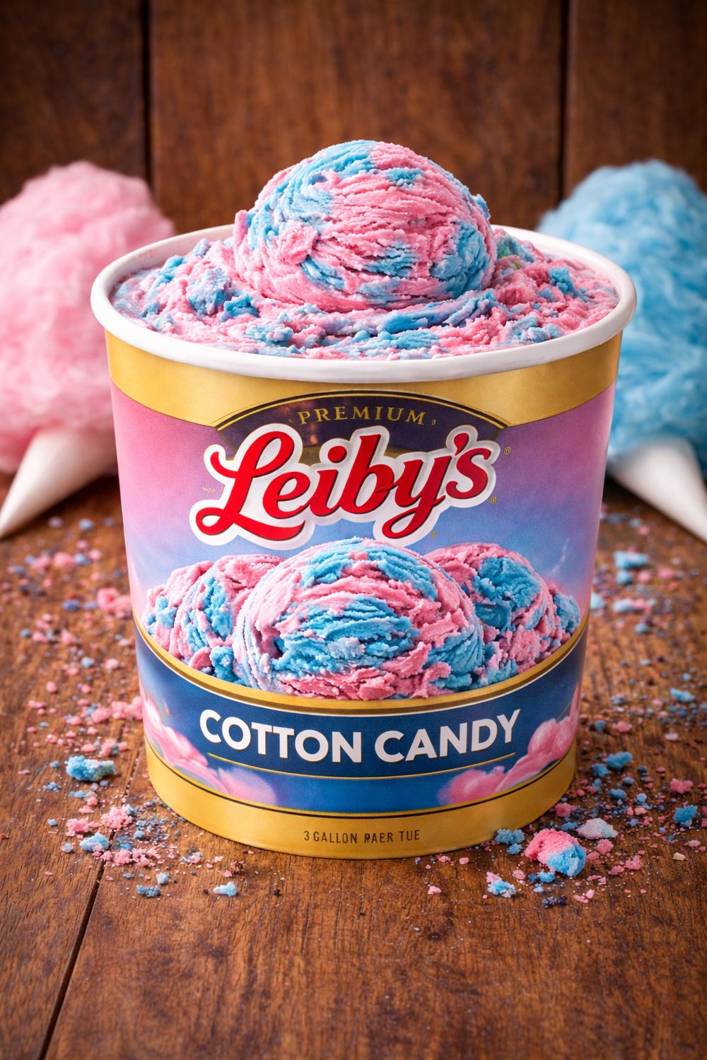 LEIBYS:LEIBYS 3/GAL COTTON CANDY