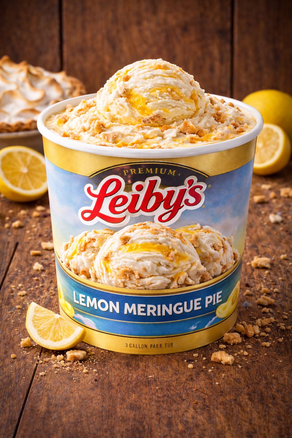 LEIBYS:LEIBYS 3/GAL LEMON MERANGUE PIE