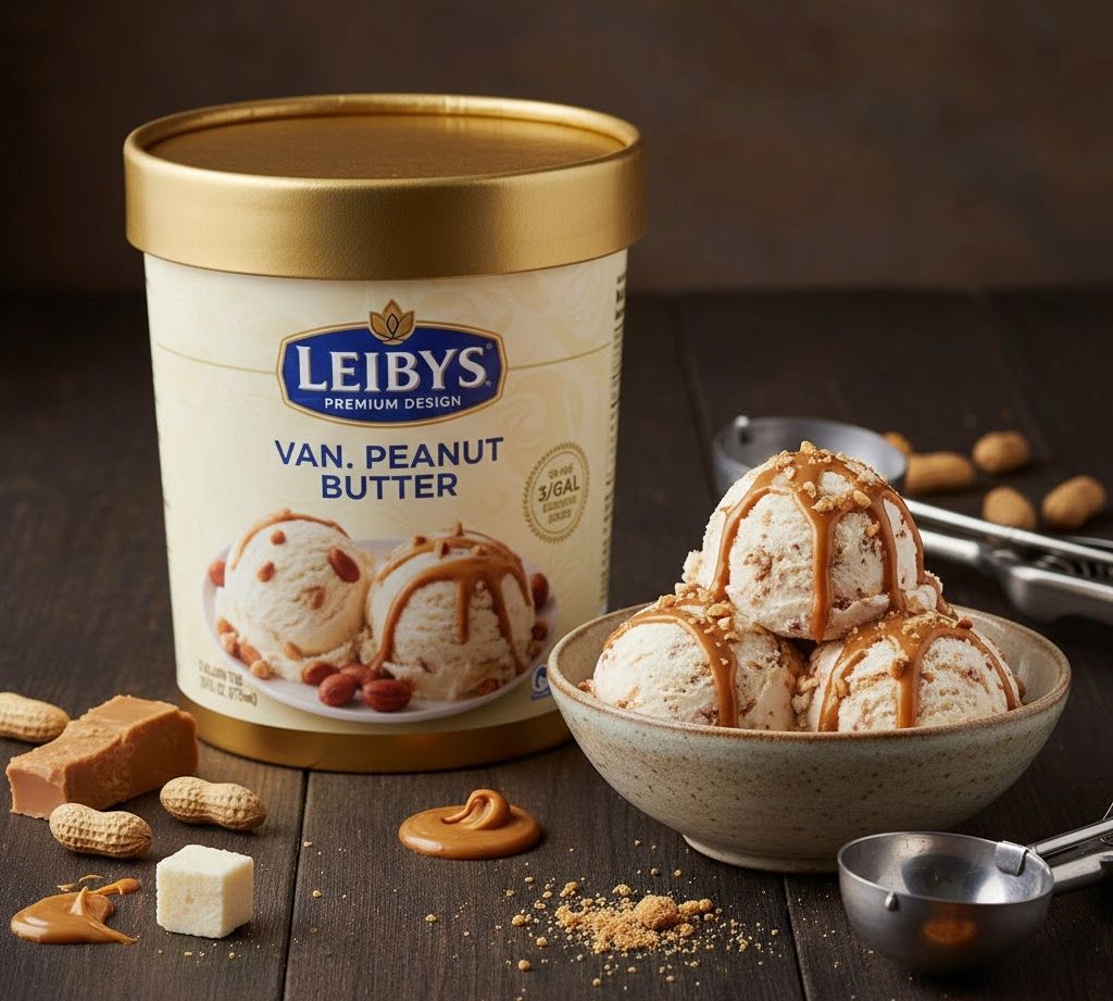LEIBYS:LEIBYS 3/GAL VAN PEANUT BUTTER