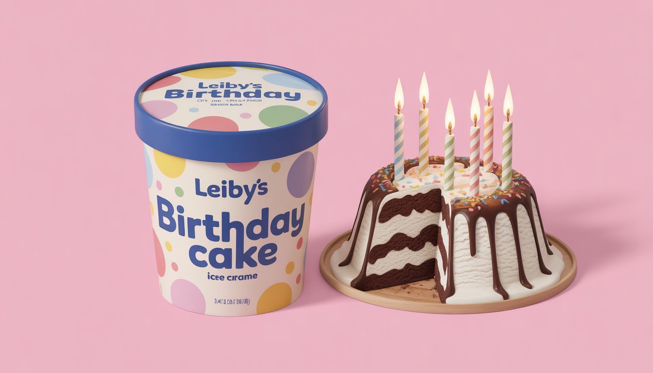 LEIBYS:LEIBYS 3/GAL BIRTHDAY CAKE