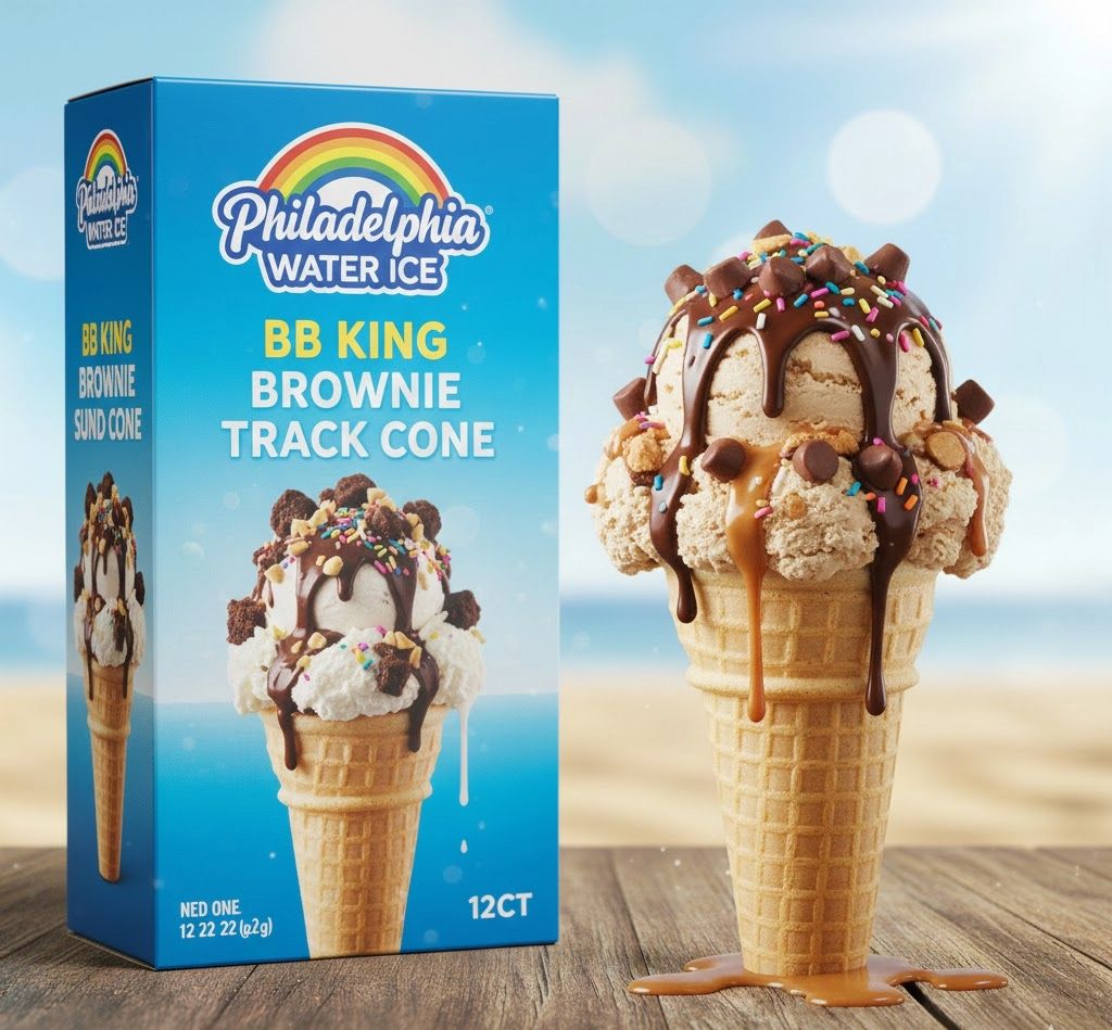 PHILADELPHIA WATER ICE:BB KING BUNNY TRACK CONE 12CT