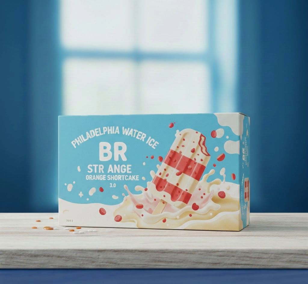 PHILADELPHIA WATER ICE:BR STR SHORTCAKE 3.0 24CT