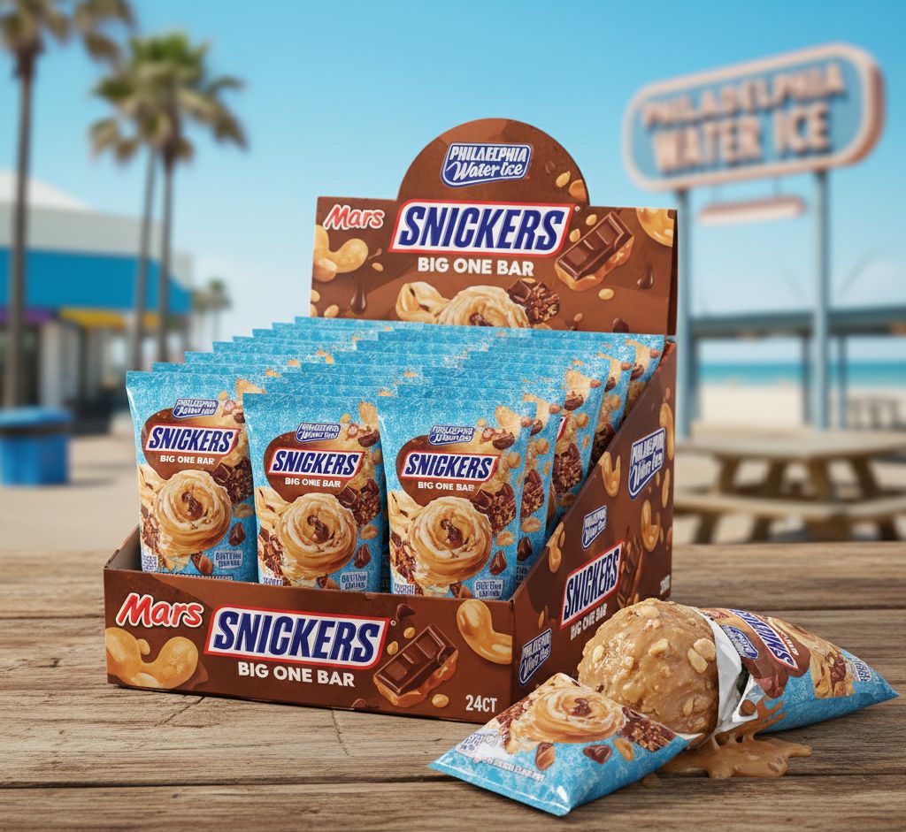 PHILADELPHIA WATER ICE:MARS SNICKERS BIG ONE BAR 24CT