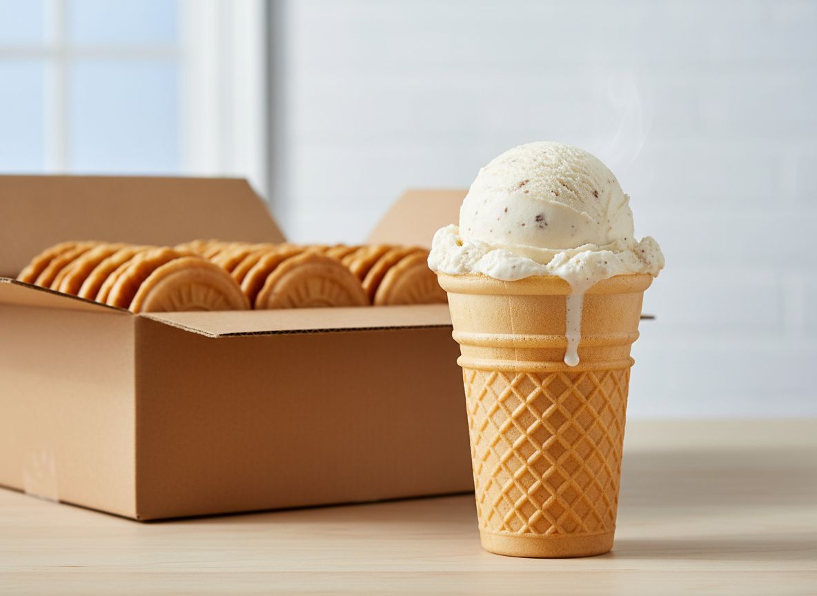 CREAM O LAND:WAFFLE CONES JACKED 160CT