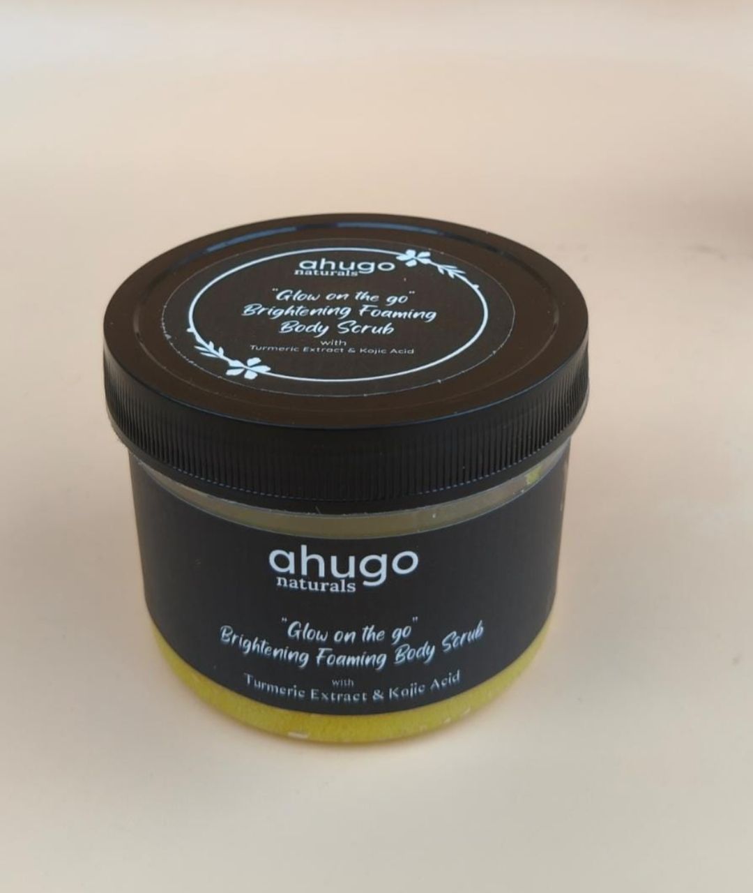 Turmeric Foaming Brightening Body Scrub