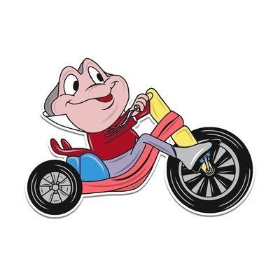 Mr Toad's Big Wheel Adventure Sticker