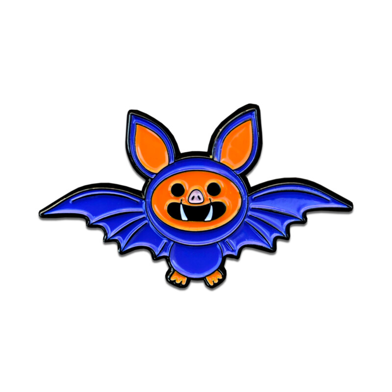 Spooky Batty Pin