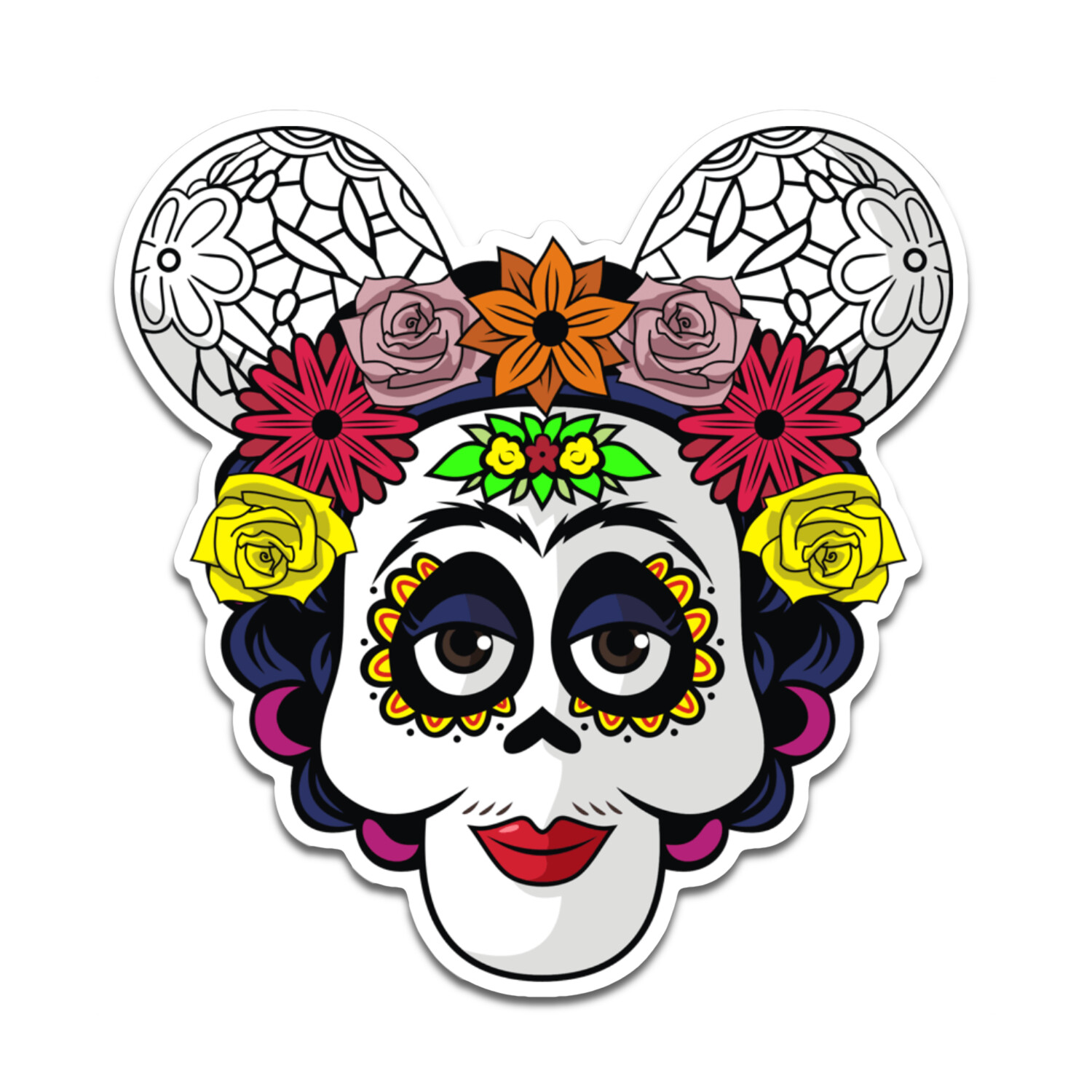 Frida in Cocoland Sticker