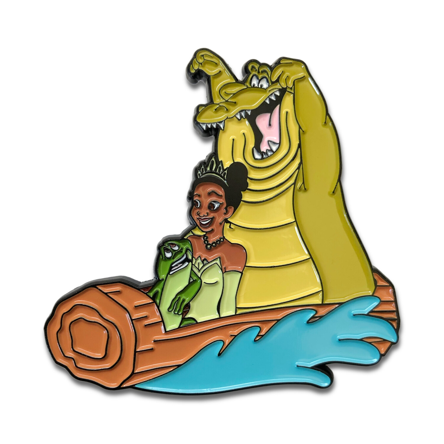 Splashes with the Frog Pin