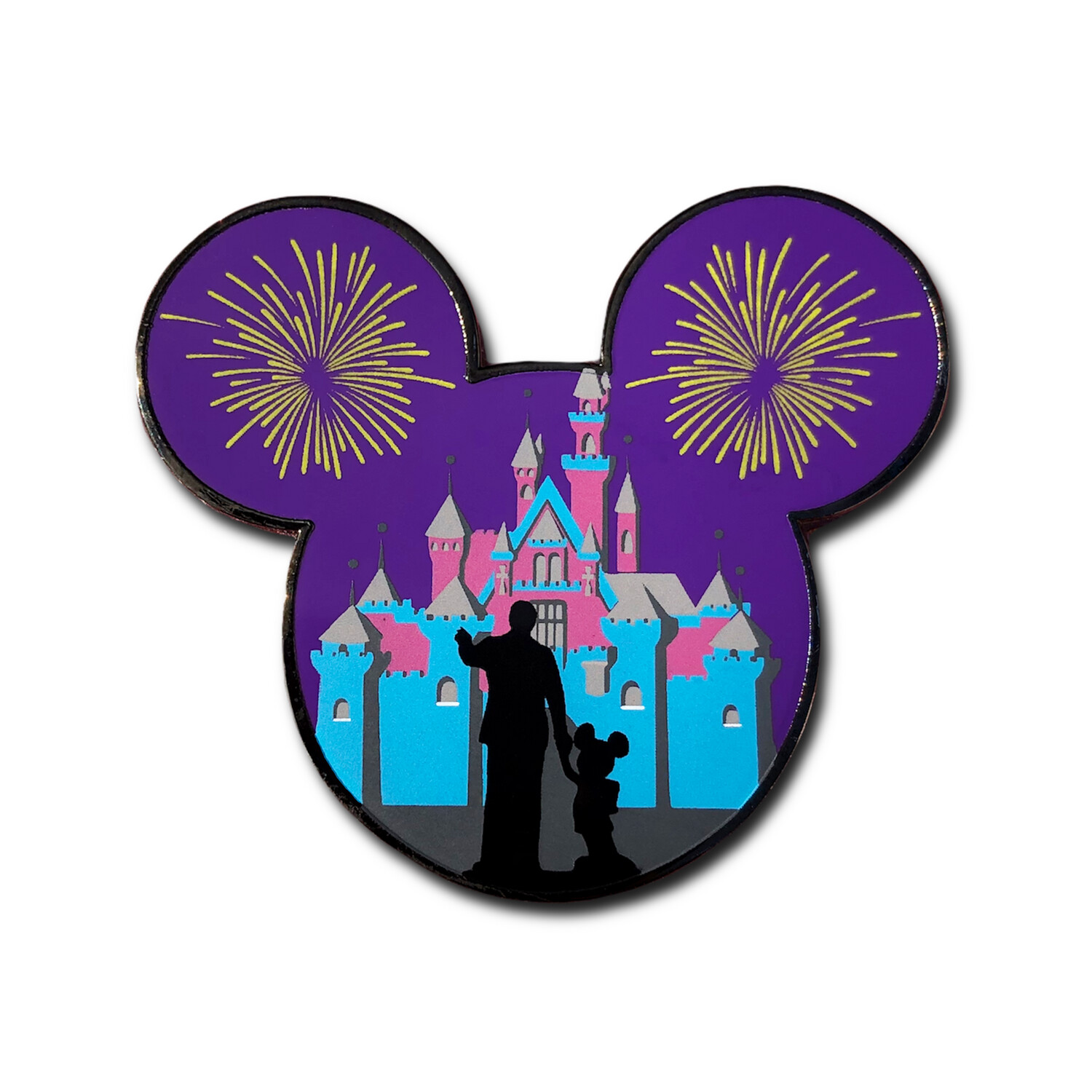 The Happiest Place at Night Magic Pin