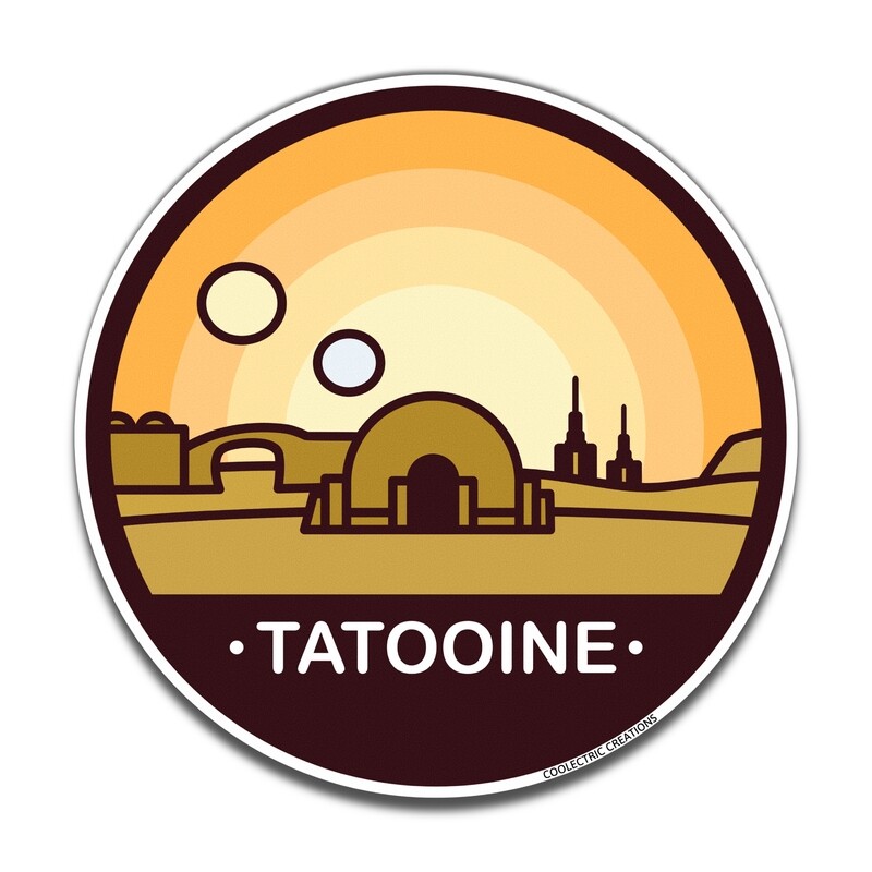 Tatooine Adventure Sticker