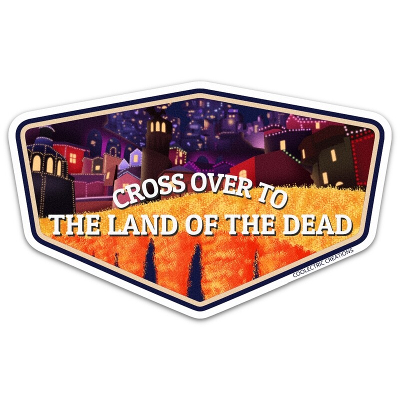 Land of the Dead Travel Sticker