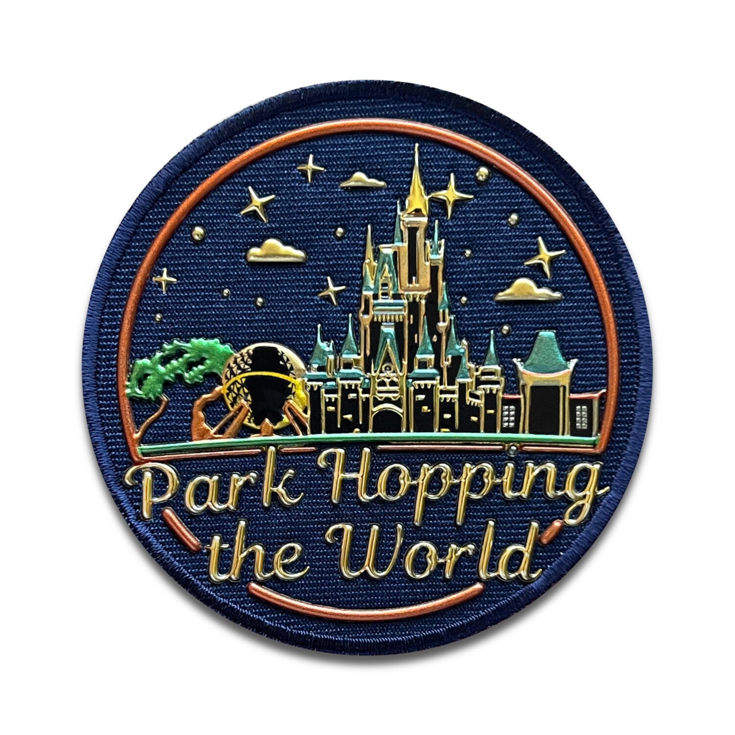 Park Hopping the World Patch