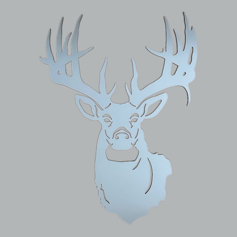 Dekoracja ścienna obraz ażurowy Biały Jeleń