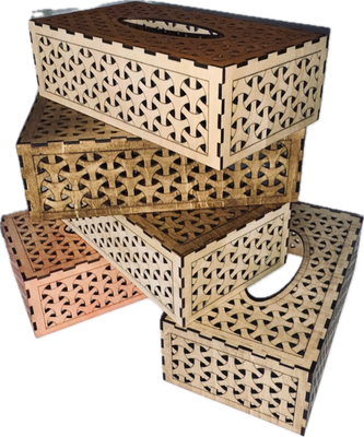 Cache boîte Kleenex en bois, artisanat suisse, Sevy Créations Bois, cache boîte Kleenex en bois personnalisé