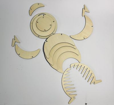 Bougeoir en kit à monter et décorer sois-même, idées cadeaux