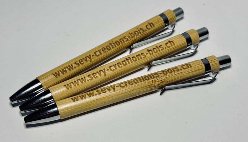 Stylo Bambou personnalisé
