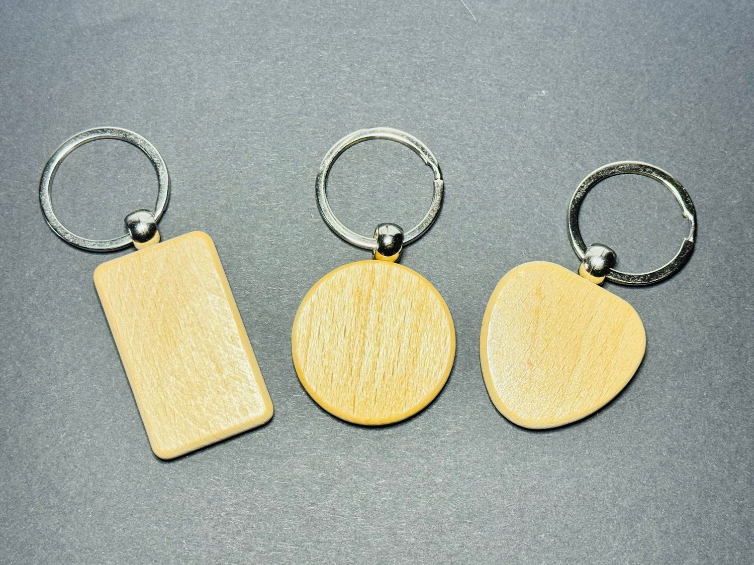 Portes clés en bois personnalisés