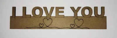 Découpage et marquage laser de bois