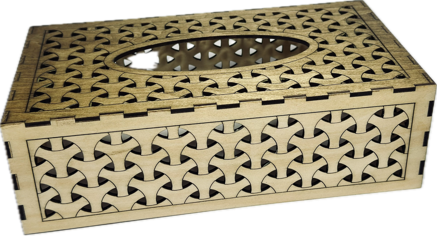 Cache boîte Kleenex en bois - Finition à choix